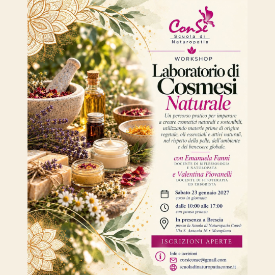 Laboratorio di Cosmesi Naturale